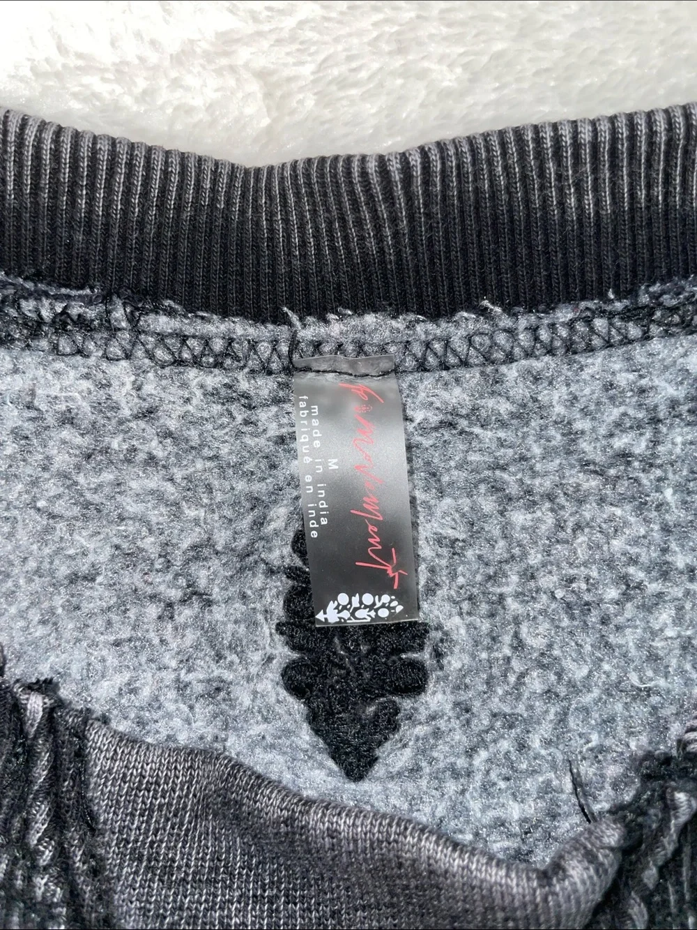 FP Movement by Free People Black Crewneck Pullover